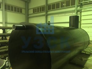 Резервуар горизонтальный стальной наземный в Калуге