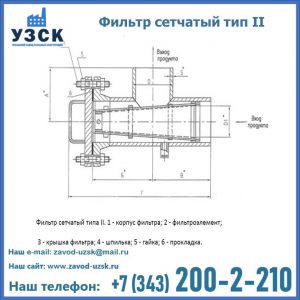 Фильтр сетчатый ФС по Т-ММ-11-2003 в Калуге