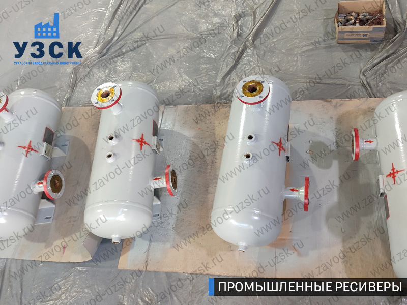 фотография емкостных ресиверов газа Калуга